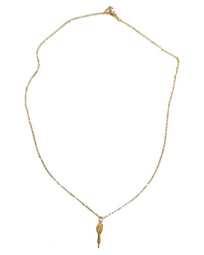 Collar  dardo baño oro