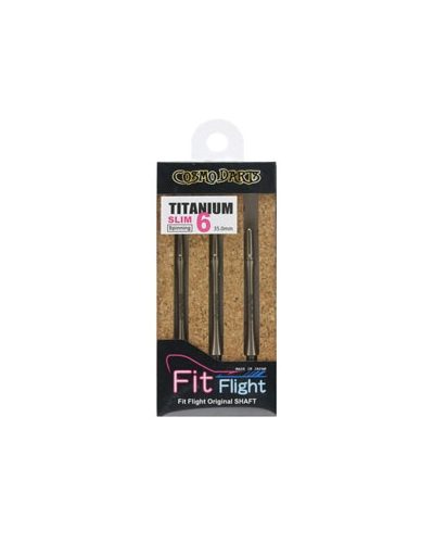 Cosmo Fit Shaft Titanium Slim Spinning Size 7 (38,5mm)