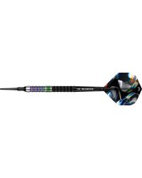Mission Iridian Darts - punta de plástico - 90% - Negro & Coral - 20g