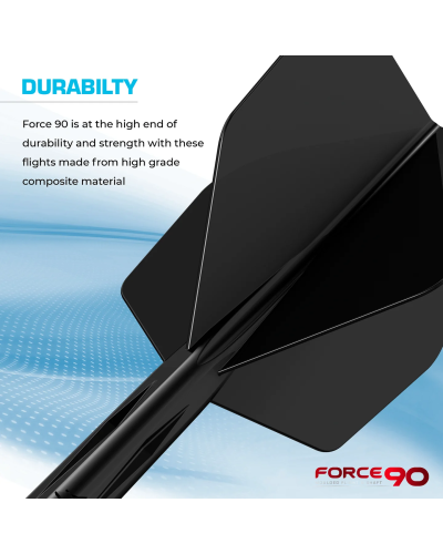Aleta Mission Force 90 Gradient Negra Nº2 Tweenie
