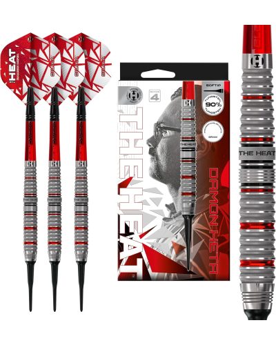 Dardos punta de plastico Harrows Damon Heta 90% Series 4 18 gr
