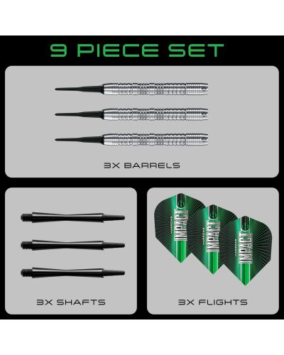 Dardos Harrows darts Impact Premium 18 gr