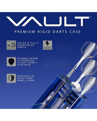 Funda estuche dardos Harrows  darts Vault Roja