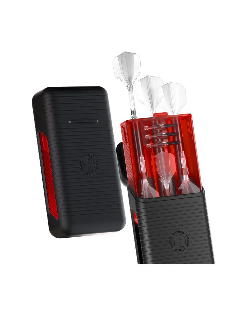 Funda estuche dardos Harrows  darts Vault Roja