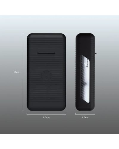 Funda estuche dardos Harrows  darts Vault Transparente