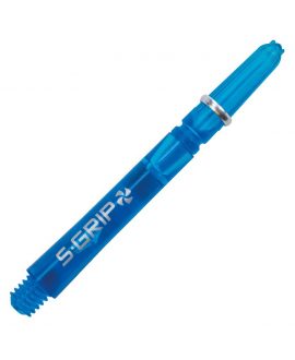 Shaft Supergrip Spin Harrows darts blue
