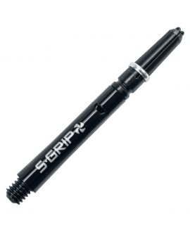 Shaft Supergrip Spin Harrows darts black/silver