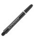 Caña Harrows darts Supergrip negro/plateado