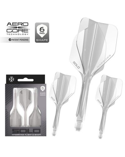 Plumas Harrows Solo  Transparente Nº6 Midi