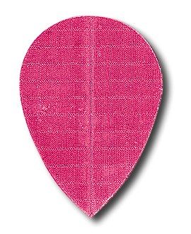 Aleta dardos nilón rosa oval