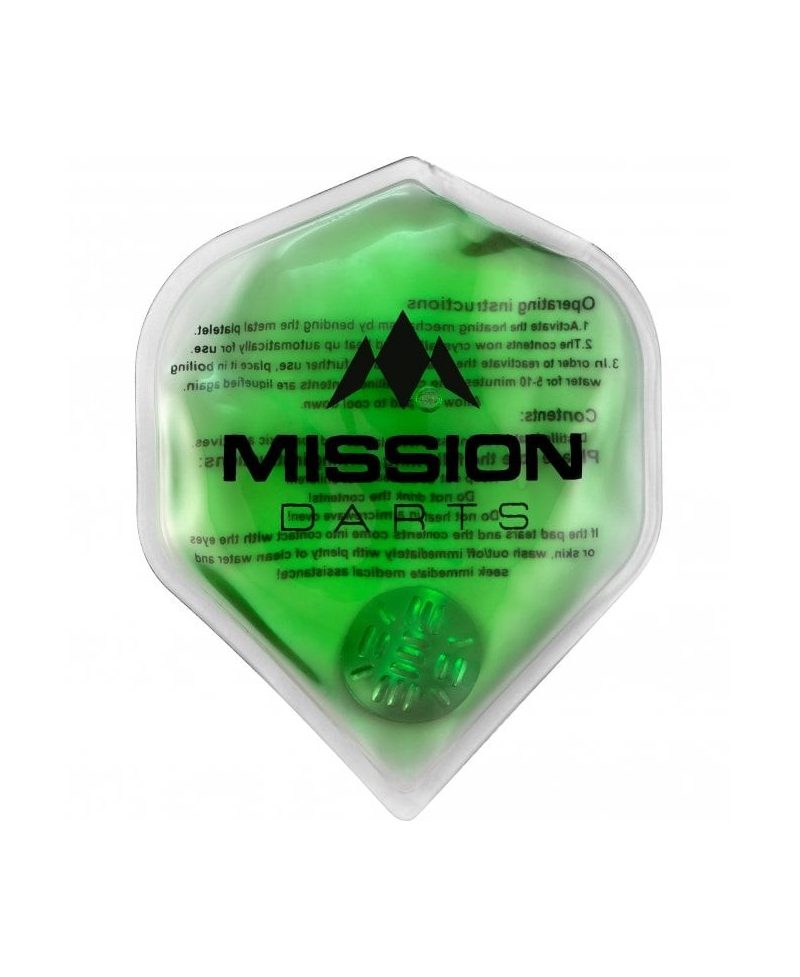 agarre dardos mission darts verde