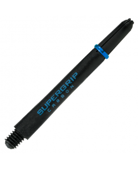 Supergrip carbon Medium shaft harrows darts blue