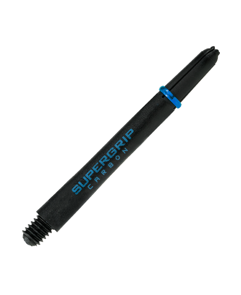 Supergrip carbon Medium shaft harrows darts blue
