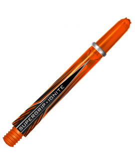 Supergrip Ignite short shaft harrows darts orange