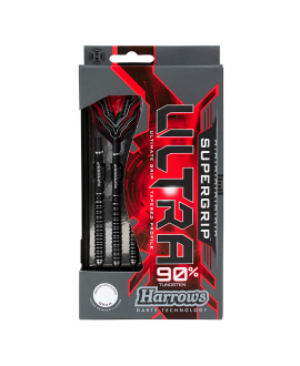Dardos Harrows darts Supergrip Ultra 90% punta acero