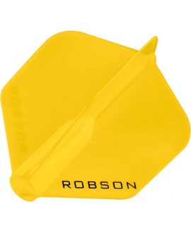 Aleta dardos Robson Plus amarilla