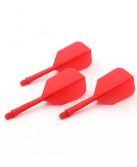 Cuesoul darts flights AK5 Rost Slim Red M
