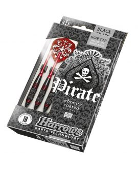 Dardos Harrows darts Pirate Rojo