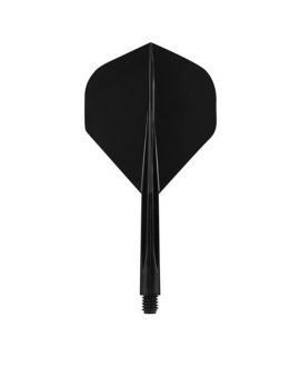 Aleta Condor AXE Dart Flights - Negra