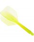 Aleta Condor AXE Dart Flights - Neon Amarillo Small