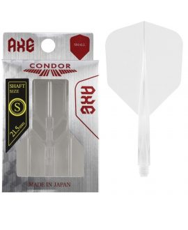 Aleta Condor AXE Dart Flights - Transparente SMALL