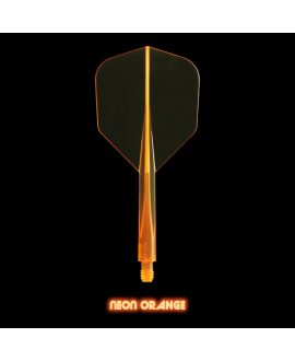 Condor AXE Dart Flights -  SMALL Neon Orange