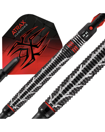 Dardos punta de plastico Harrows Atrax 95 % Black Titanium