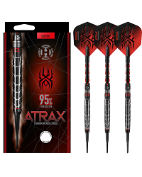 Dardos punta de plastico Harrows Atrax 95 % Black Titanium