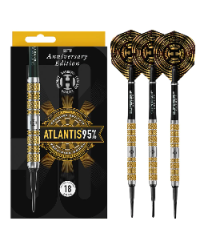 Dardos punta de plastico Harrows Atlantis 95% 50 Aniversario