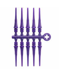 Punta dardos Cosmo darts Fit point  2BA varios colores 50 unidades