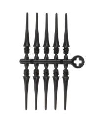 Punta dardos Cosmo darts Fit point  2BA varios colores 50 unidades