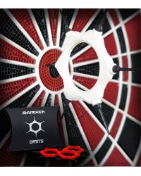 Shuriken Darts para diana de  dardos punta plástico
