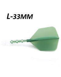 Aleta Cuesoul integrada todo en uno AK57 Rost T19 Big Wing STD Verde L