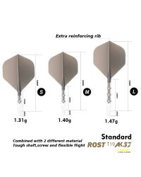 Cuesoul  AK57 Rost T19 Small STD Grey M