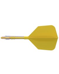 Aleta Cuesoul integrada todo en uno Rost T19 Carbon Big Wing Amarillo 4