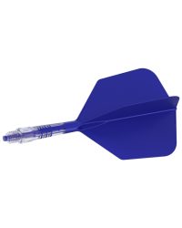 Aleta Cuesoul integrada todo en uno Rost T19 Carbon Big Wing Azul 1