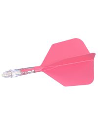 Aleta Cuesoul integrada todo en uno Rost T19 Carbon Big Wing Rosa 1