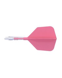 Aleta Cuesoul integrada todo en uno Rost T19 Carbon Big Wing Rosa 2