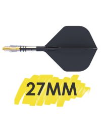 Aleta Cuesoul integrada todo en uno Rost T19 Carbon Big STD Negro 2