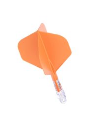 Aleta Cuesoul integrada todo en uno Rost T19 Carbon Big STD Naranja 1