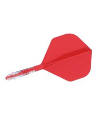 Aleta Cuesoul integrada todo en uno Rost T19 Carbon Big STD Roja 2