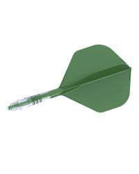 Aleta Cuesoul integrada todo en uno Rost T19 Carbon Big STD Verde 1