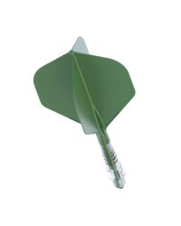 Aleta Cuesoul integrada todo en uno Rost T19 Carbon Big STD Verde 4