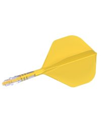 Aleta Cuesoul integrada todo en uno Rost T19 Carbon Big STD Amarillo 2