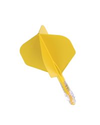 Aleta Cuesoul integrada todo en uno Rost T19 Carbon Big STD Amarillo 4