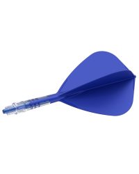 Aleta Cuesoul integrada todo en uno Rost T19 Carbon  Kite Azul 1