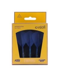 Aleta Cuesoul integrada todo en uno Rost T19 Carbon  Kite Azul 1