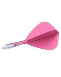 Aleta Cuesoul integrada todo en uno Rost T19 Carbon  Kite Rosa 3
