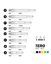 Shaft Cuesoul AK7 TERO Clear
