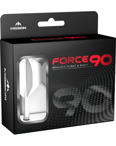 Aleta Mission Force 90 Blanca Nº2 Mediana